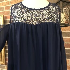 Navy Blue Dress